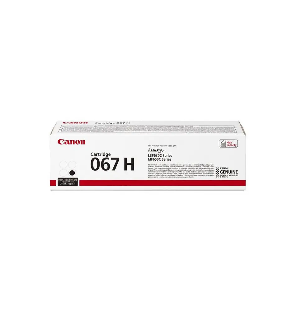 Toner CANON 067H (Laser - 3130 páginas - Preto)