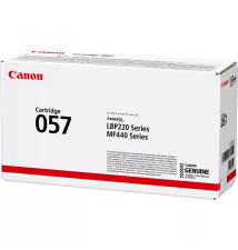 Toner CANON 057 (Laser - 3100 páginas - Preto)
