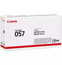 Toner CANON 057 (Laser - 3100 páginas - Preto)