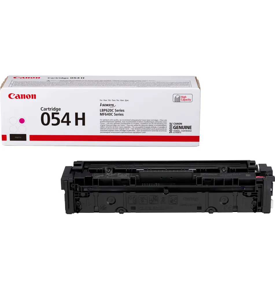 Toner CANON 054H (Laser - 2300 páginas - Magenta)