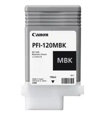 Tinteiro CANON PFI-120MBK (130ml - À Base de Pigmentos - Preto Mate)