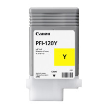 Tinteiro CANON PFI-120Y (130ml - À Base de Pigmentos - Amarelo)
