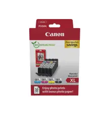 Tinteiro CANON 581XL (8,3ml x4 - Papel Fotográfico - Preto Ciano Magenta Amarelo)