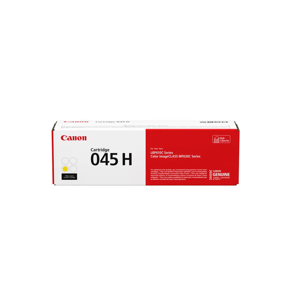 Toner CANON 045H (Laser - 2200 páginas - Amarelo)