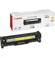 Toner CANON CRG-718Y (Laser - 2900 páginas - Amarelo)