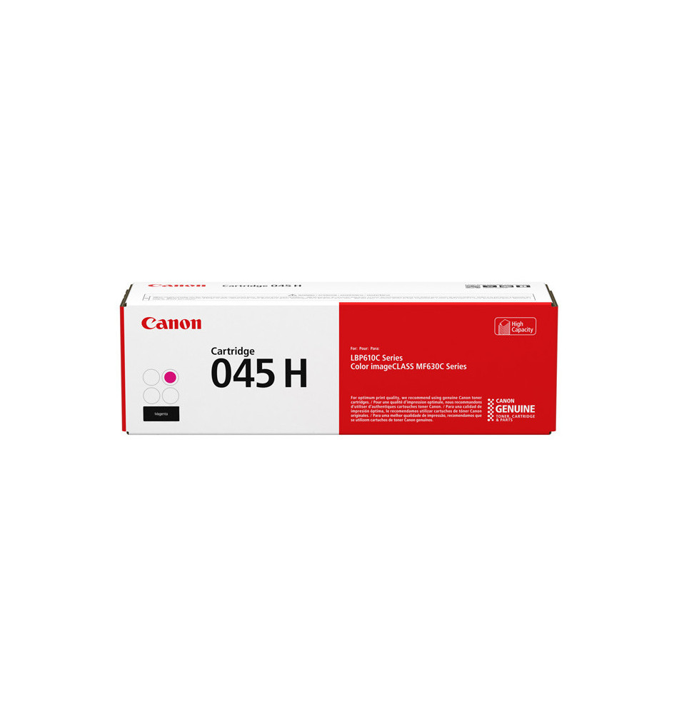 Toner CANON 045H (Laser - 2200 páginas - Magenta)