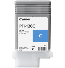 Tinteiro CANON PFI-120C (130ml - 700 páginas - Ciano)