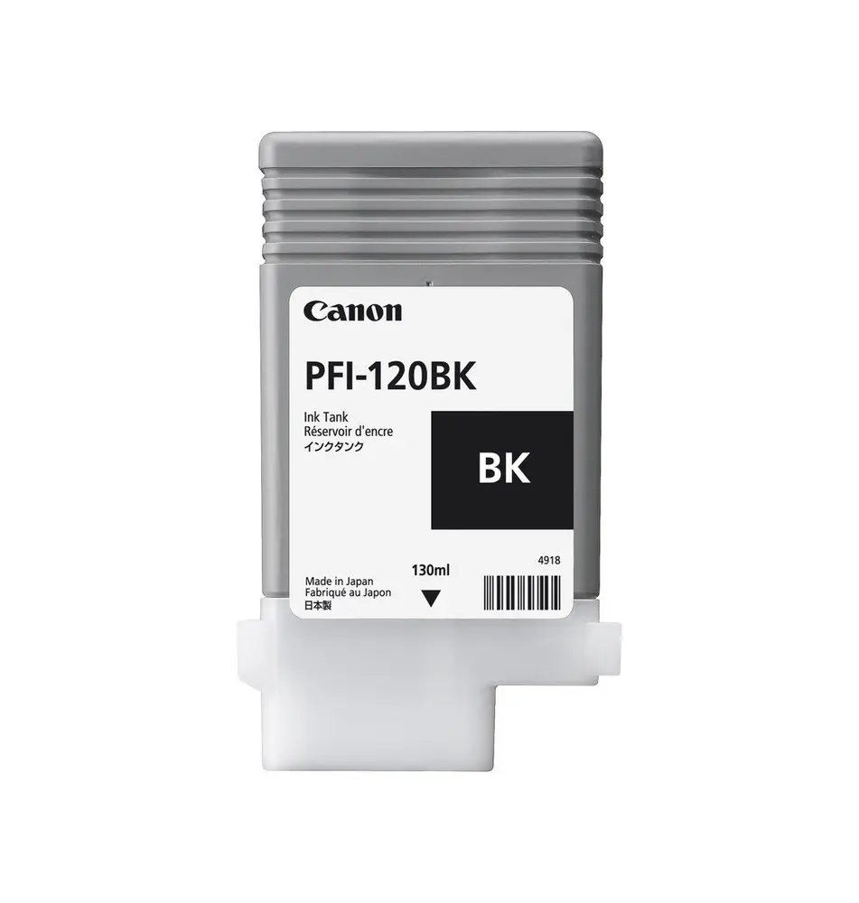 Tinteiro CANON PFI-120BK (130ml - 700 páginas - Preto)
