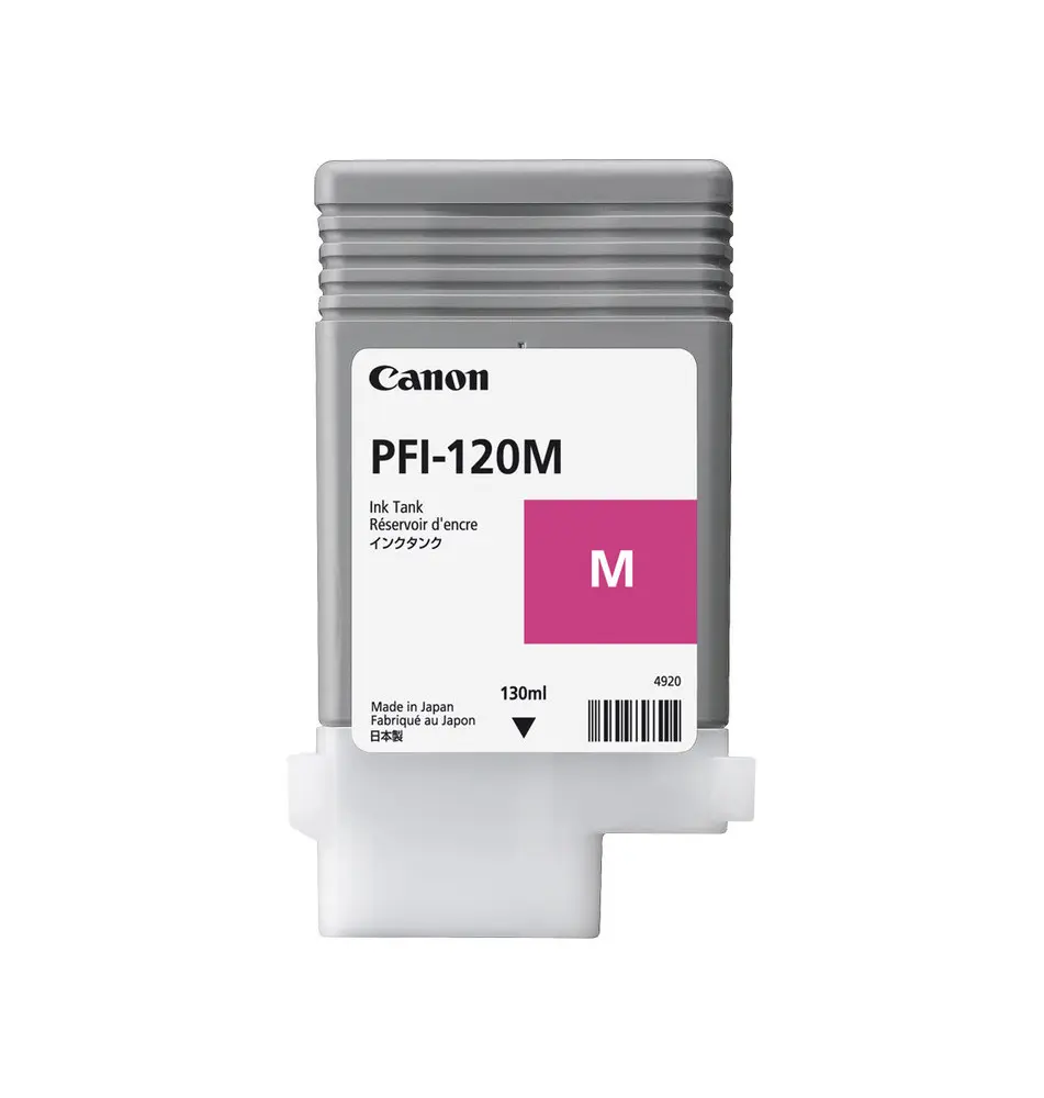 Tinteiro CANON PFI.120M (130ml - 700 páginas - Magenta)