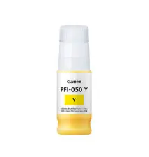 Tinteiro CANON PFI-050Y (70ml - 1300 páginas - Amarelo)