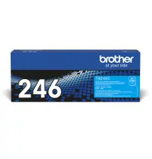 Toner BROTHER TN-246C (Laser - 2200 páginas - Ciano)