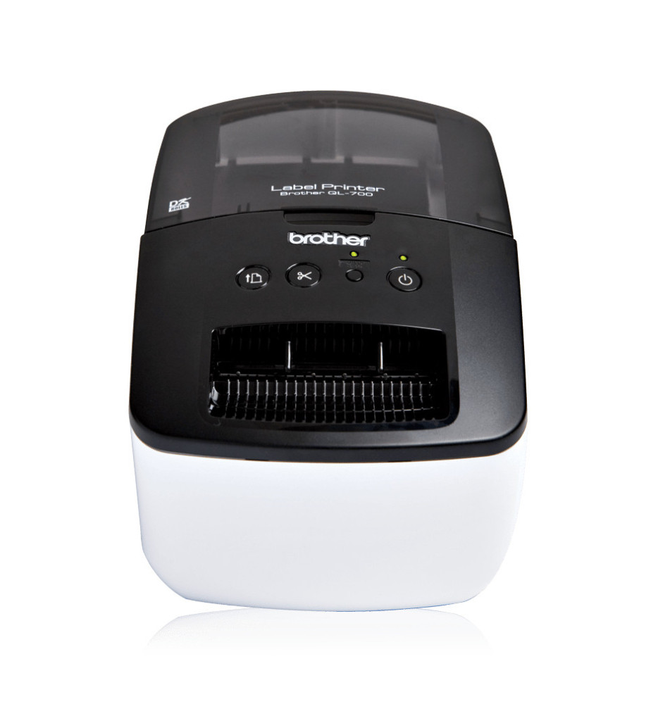 Impressora de Etiquetas BROTHER QL-700 (Acionamento Térmico - 150 mm seg - Preto Branco)