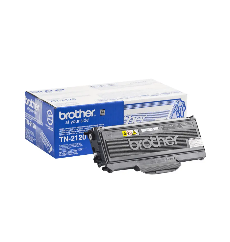 Toner BROTHER TN-2120 (Laser - 2600 páginas - Preto)