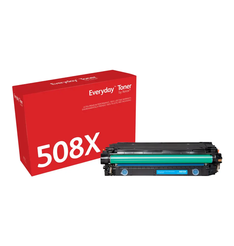 Toner XEROX Everyday 508X (Laser - 9500 páginas - Azul)