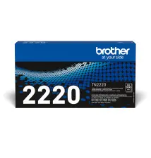 Toner BROTHER TN-2220 (Laser - 2600 páginas - Preto)