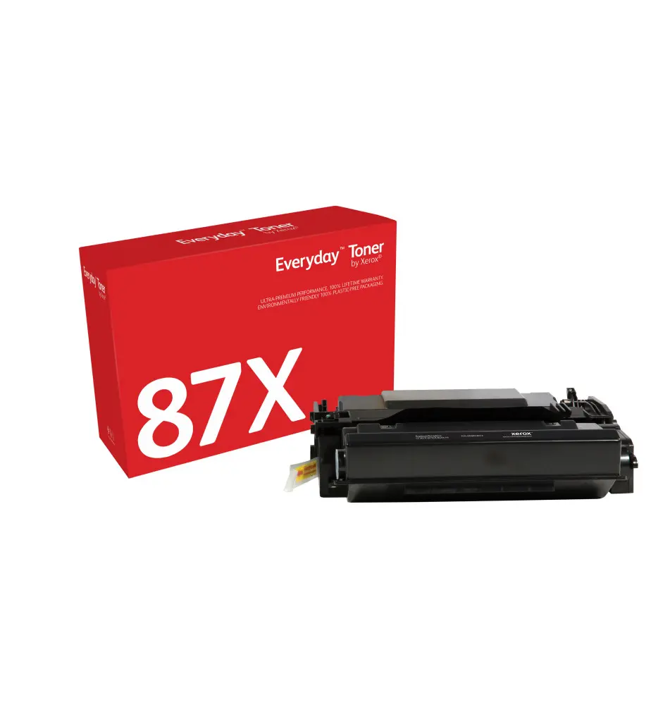 Toner XEROX Everyday 87X (Laser - 18000 páginas - Preto)
