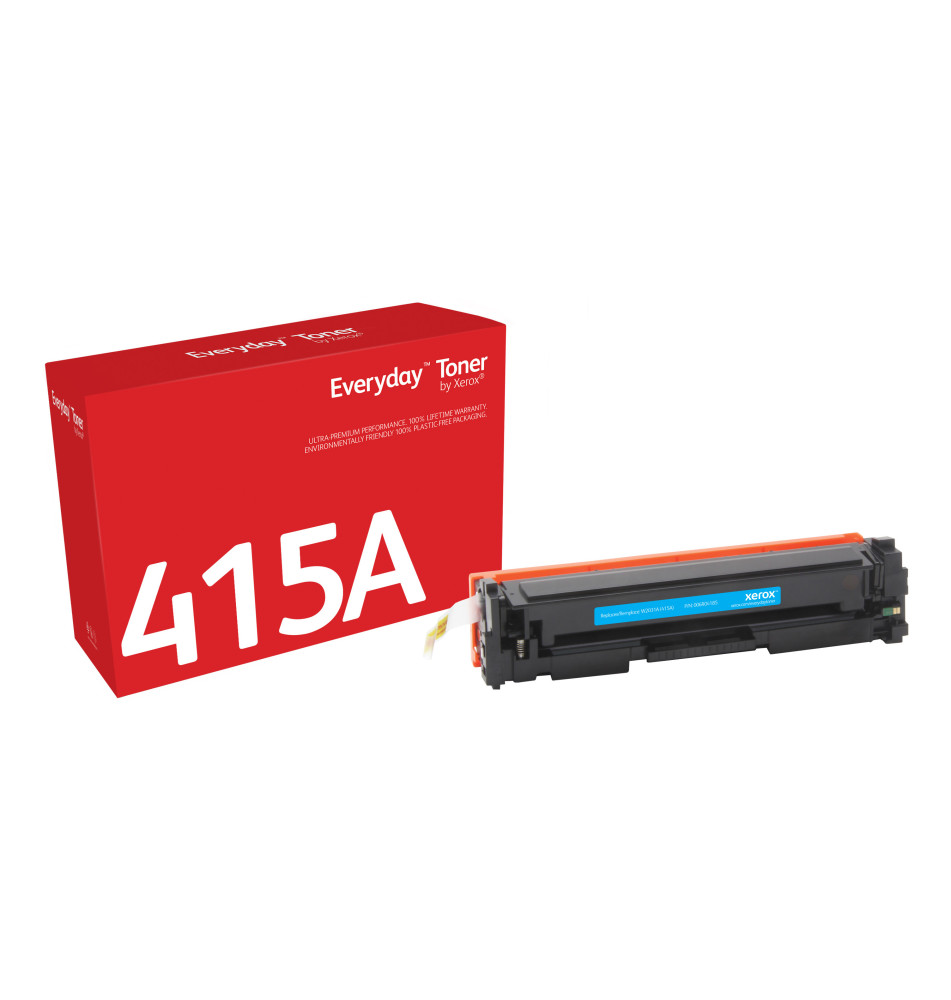 Toner XEROX Everyday 415A (Laser - 2100 páginas - Ciano)