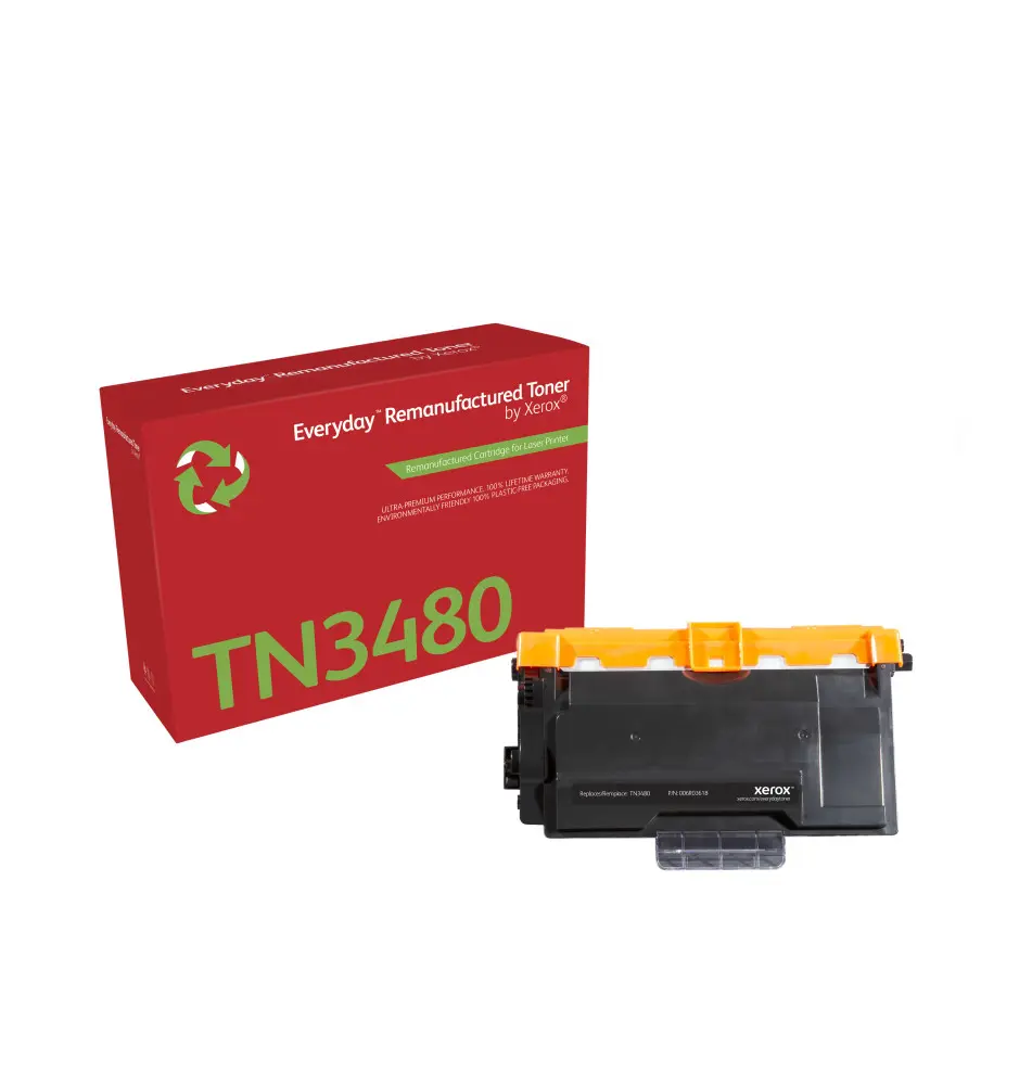 Toner XEROX Everyday TN3480 (Laser - 8000 páginas - Preto)