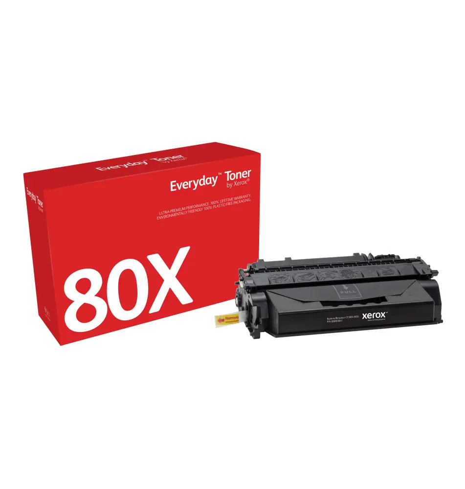 Toner XEROX Everyday 80X (Laser - 6900 páginas - Preto)