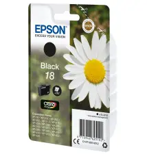 Tinteiro EPSON Black 18 Claria Home Ink (5,2ml - 175 páginas - Foto Preto)