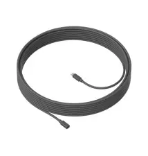 Cabo de Extensão de Microfone LOGITECH MeetUp (10m - USB-C - Grafite)