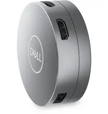 Docking Station DELL DA305 (6 Portas - DisplayPort USB-C HDMI USB-A Ethernet - Prateado)
