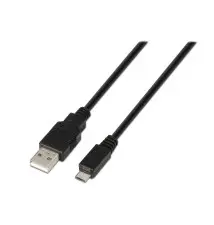 Cabo USB AISENS (USB-Micro-USB - 3m - Preto)