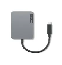 Docking Station LENOVO 4X91A30366 (VGA HDMI RJ-45 USB - 60Hz - Cinzento)
