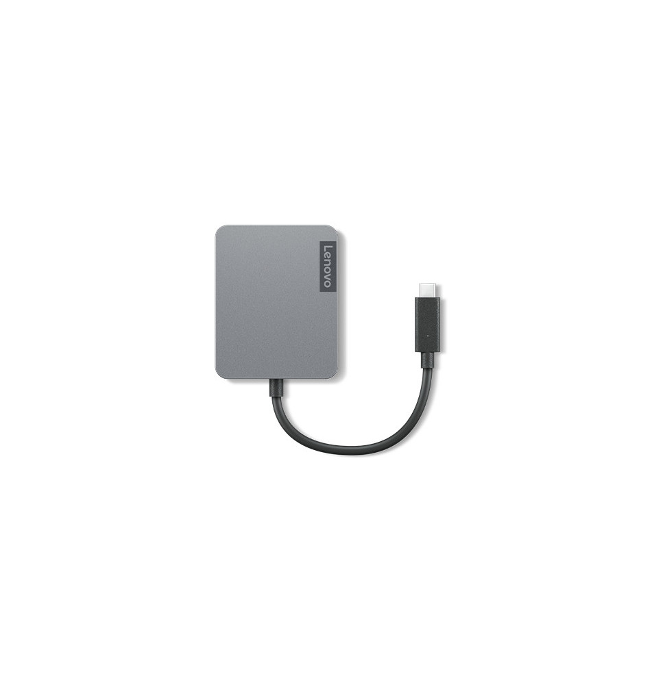 Docking Station LENOVO 4X91A30366 (VGA HDMI RJ-45 USB - 60Hz - Cinzento)