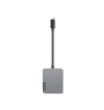 Docking Station LENOVO 4X91A30366 (VGA HDMI RJ-45 USB - 60Hz - Cinzento)