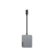 Docking Station LENOVO 4X91A30366 (VGA HDMI RJ-45 USB - 60Hz - Cinzento)