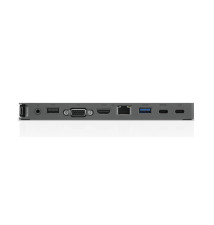 Mini Docking Station LENOVO (USB HDMI VGA RJ-45 3,5mm USB-C - 65W - Cinzento)