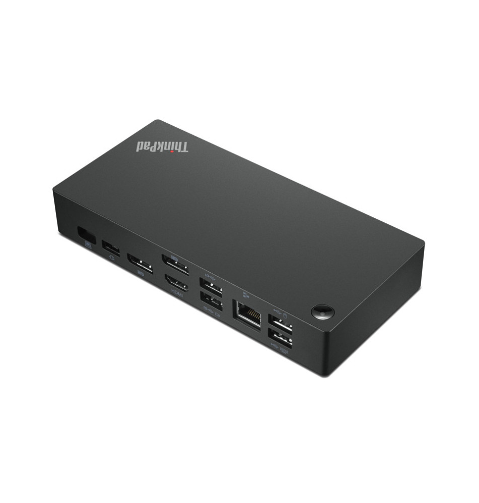 Docking Station LENOVO ThinkPad Universal (USB HDMI USB-C RJ-45 DisplayPort 3,5mm - 90W - Preto)