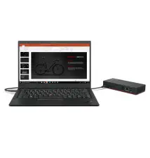 Docking Station LENOVO ThinkPad Universal (USB HDMI USB-C RJ-45 DisplayPort 3,5mm - 90W - Preto)