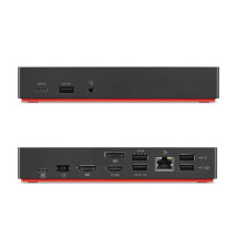 Docking Station ORIGIN STORAGE 40AF0135EU (USB-C DisplayPort HDMI USB RJ-45 3,5mm - 135W - Cinzento Vermelho)