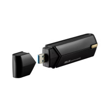 Adaptador de Rede ASUS USB-AX56 (USB Wi-Fi - 1775Mbit s - Preto Dourado)