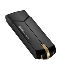 Adaptador de Rede ASUS USB-AX56 (USB Wi-Fi - 1775Mbit s - Preto Dourado)
