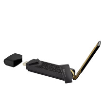 Adaptador de Rede ASUS USB-AX56 (USB Wi-Fi - 1775Mbit s - Preto Dourado)