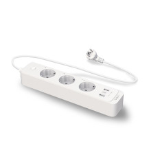 Tomada TP-LINK Tapo P300 (1,5m - AC USB USB-C - Branco)