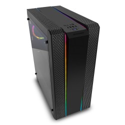 Caixa ATX Nox Hummer Fusion RGB com Janela Preta