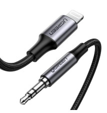 Adaptador UGREEN UG70509 (Lightning 3,5mm - 1m - Preto)