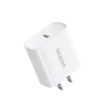Carregador UGREEN Nexode UG60450 (USB-C - 20W - Branco)