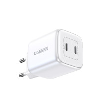 Carregador UGREEN Nexode UG15327 (USB-C 2x - 45W - Branco)