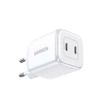 Carregador UGREEN Nexode UG15327 (USB-C 2x - 45W - Branco)
