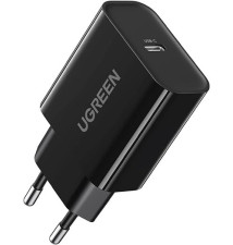 Carregador UGREEN UG10191 (USB-C - 20W - Preto)