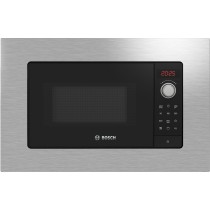 Bosch Serie 2 BEL623MS3 microondas Aço inoxidável Micro-ondas grill Embutido 20 l 800 W