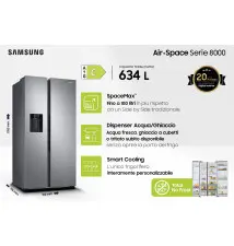 Frigorífico Americano SAMSUNG RS68A884CSL EF (Independente - 635L - Inox)