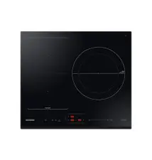 Placa de Indução SAMSUNG NZ63B5046GK U2 (Encastre - 3 Zonas - Preto)