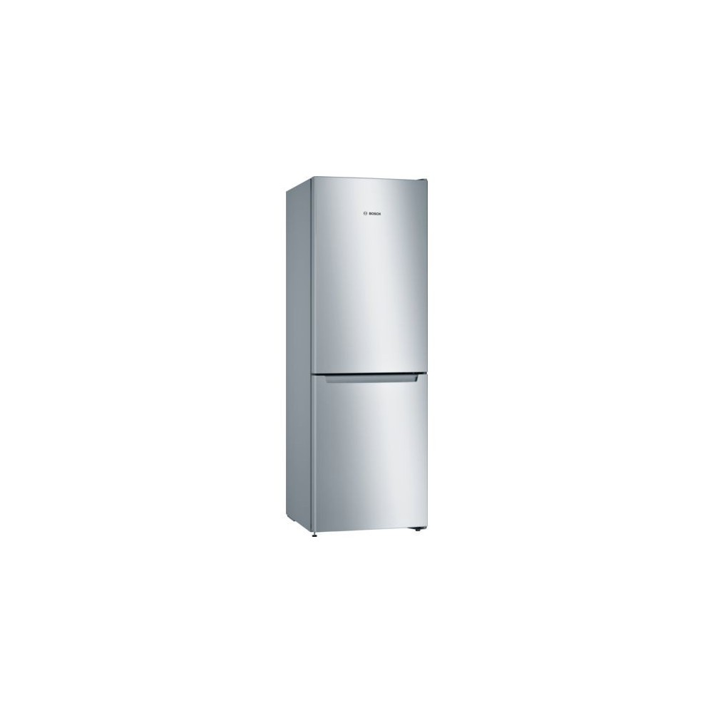 Bosch Serie 2 KGN33NLEA frigorífico e congelador Independente 282 l Aço inoxidável