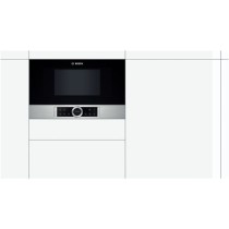 Bosch BFL634GS1 microondas Aço inoxidável Embutido 21 l 900 W